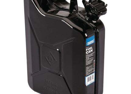 Draper Steel Fuel Can, 10L, Black 07664 Draper - Town Tools 