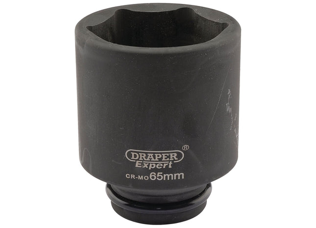 Draper Expert HI-TORQ 6 Point Deep Impact Socket, 3/4" Sq. Dr., 65mm Draper - Town Tools 