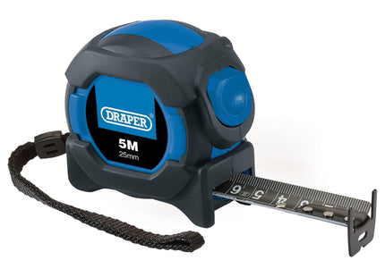 Draper Auto Lock Measuring Tape, 5m/16ft x 25mm Draper - Town Tools
