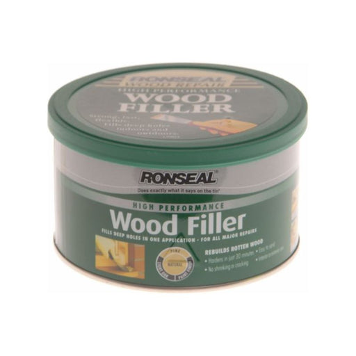Ronseal High-Performance Wood Filler Natural 275g Ronseal - RockBottom Nothampton