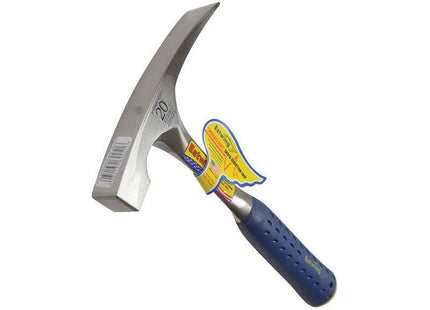 Estwing E3/20BL Brick Hammer Vinyl Grip 560g (20oz) Estwing - RockBottom Northamptin