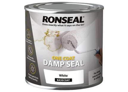 Ronseal One Coat Damp Seal White 250ml Ronseal - RockBottom Nothampton