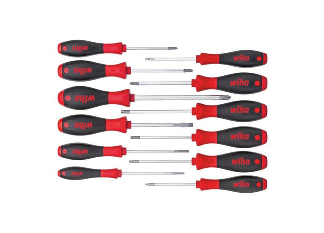 Wiha SoftFinish® Screwdriver Set, 12 Piece Wiha - RockBottom Northampton