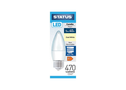 ES Candle Cool White 40w