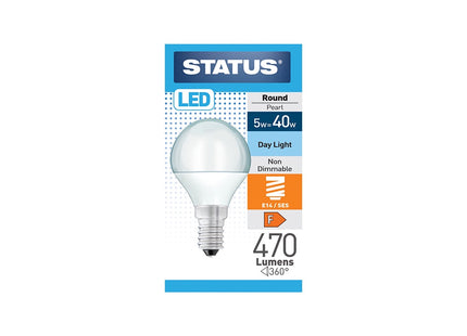 Status LED Round 40w Day Light SES