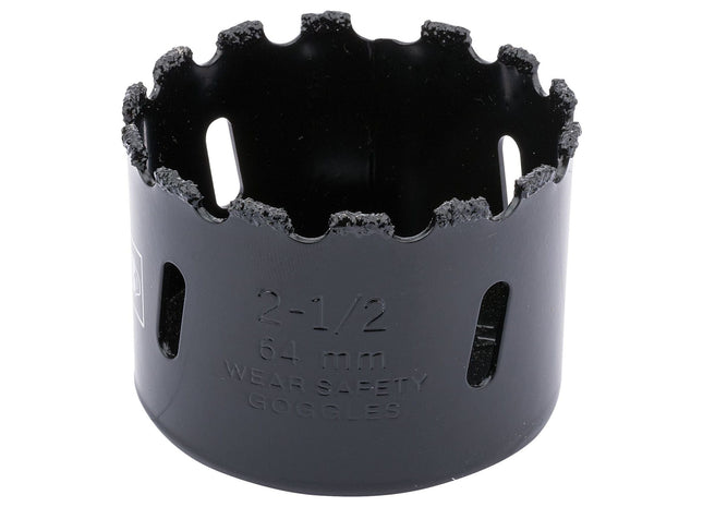 Draper Tungsten Carbide Grit Hole Saw, 64mm 34951 Draper - Town Tools 