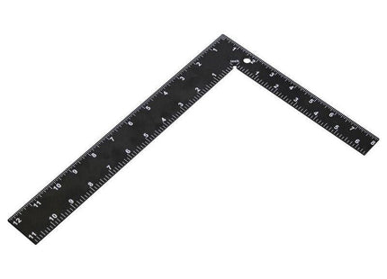 Faithfull Black Steel Roofing Square 200 x 300mm (8 x 12in) Faithfull - RockBottom Northampton