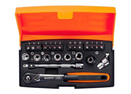 Bahco SL24 1/4in Drive Socket Set, 24 Piece Bahco - RockBottom Northampton