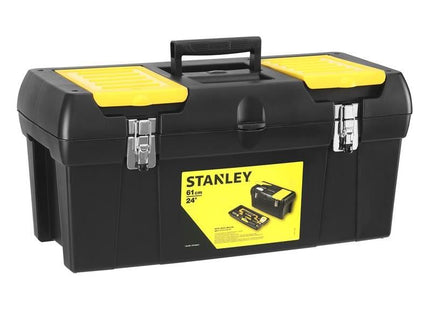 Stanley® Hand Tools Tool Box with Metal Latches 60cm (24in) STANLEY® Hand Tools - RockBottom Nothampton