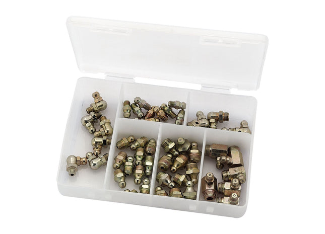 Draper 50 Assorted BSPT Grease Nipples 43961 Draper - Town Tools 
