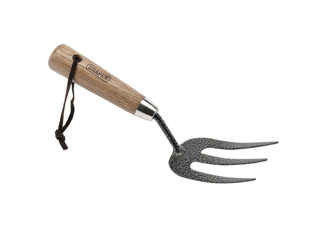 Draper Carbon Steel Heavy Duty Weeding Fork with Ash Handle 14314 Draper - Town Tools 
