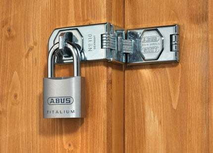 Abus Mechanical 80TI/40mm TITALIUM™ Padlock 40mm Long Shackle Carded ABUS Mechanical - RockBottom Northampton 