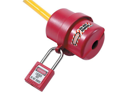 Master Lock Lockout Electrical Plug Cover Small for 120V - 240V Master Lock - RockBottom Northampton