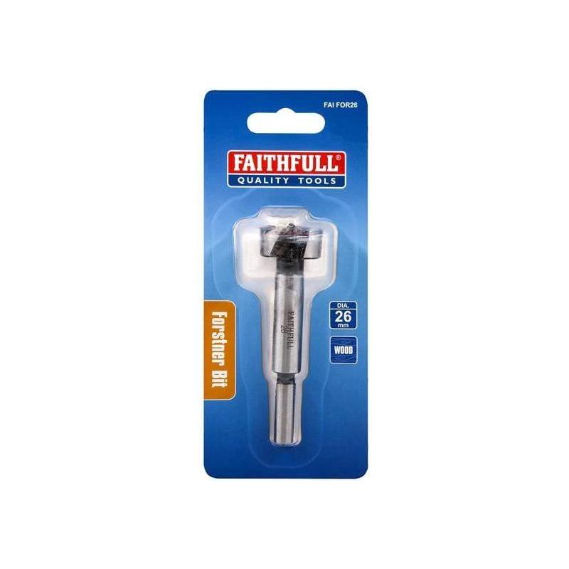 Faithfull Forstner Bit 26mm Faithfull - RockBottom Northampton