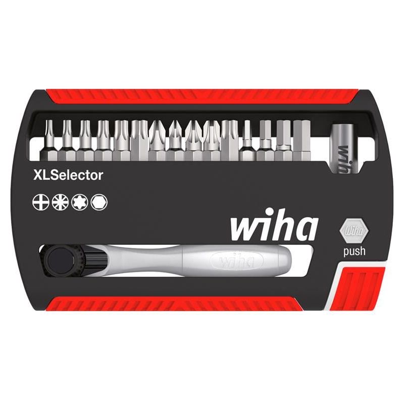 Wiha XLSelector Ratchet Bit Set, 17 Piece Wiha - RockBottom Northampton