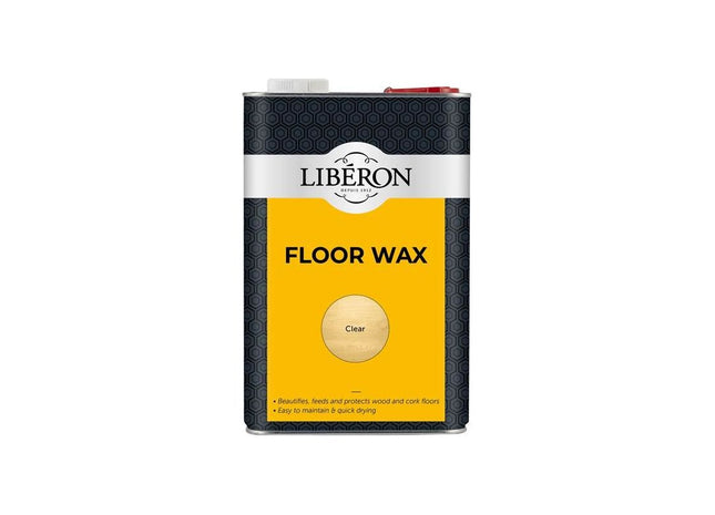 Liberon Floor Wax Clear 5 litre Liberon - RockBottom Northampton