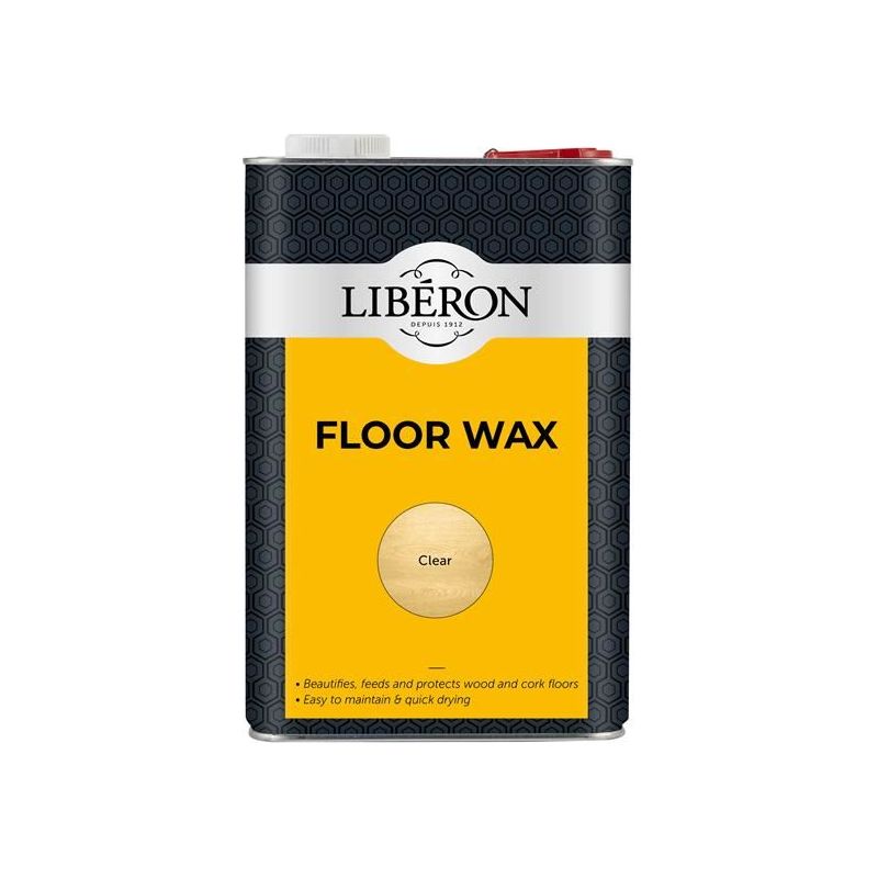 Liberon Floor Wax Clear 5 litre Liberon - RockBottom Northampton