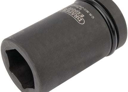 Draper Expert HI-TORQ 6 Point Deep Impact Socket, 1" Sq. Dr., 32mm Draper - Town Tools 