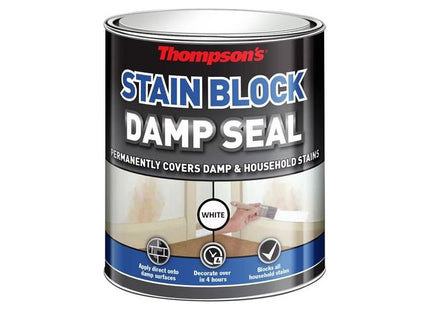 Ronseal Thompson's Stain Block Damp Seal 2.5 litre Ronseal - RockBottom Nothampton
