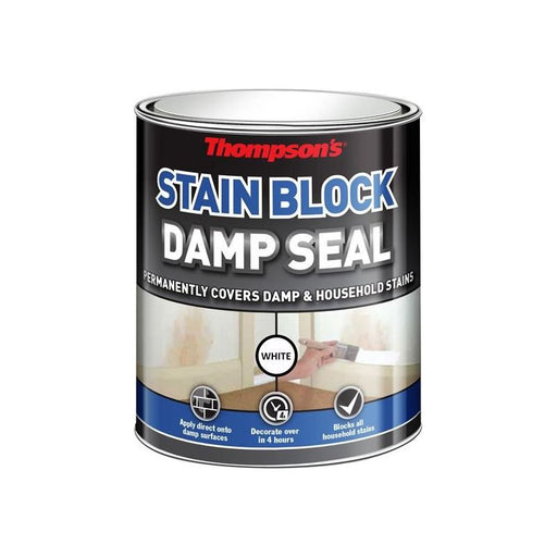Ronseal Thompson's Stain Block Damp Seal 2.5 litre Ronseal - RockBottom Nothampton