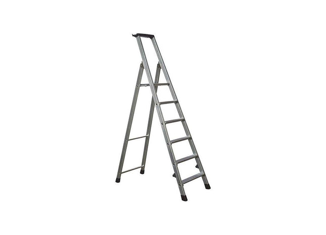 Zarges Trade Platform Steps, Platform Height 1.26m 6 Rungs Zarges - RockBottom Northampton