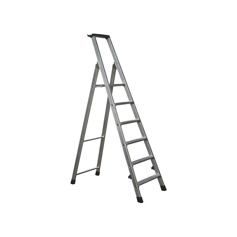 Zarges Trade Platform Steps, Platform Height 1.26m 6 Rungs Zarges - RockBottom Northampton