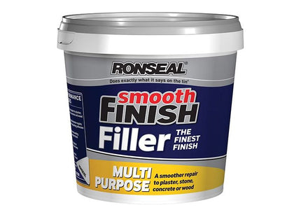 Ronseal Smooth Finish Multipurpose Wall Filler Ready Mixed 2.2kg Ronseal - RockBottom Nothampton