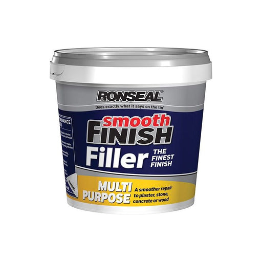Ronseal Smooth Finish Multipurpose Wall Filler Ready Mixed 2.2kg Ronseal - RockBottom Nothampton