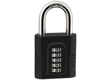 Abus Mechanical 158/65 65mm Heavy-Duty Combination Padlock (5-Digit) Die-Cast Body Carded ABUS Mechanical - RockBottom Northampton 