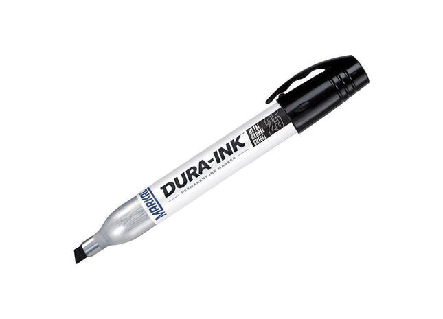 Markal DURA-INK® 25 Ink Felt Tip Marker Black (Card 2) Markal - RockBottom Northampton