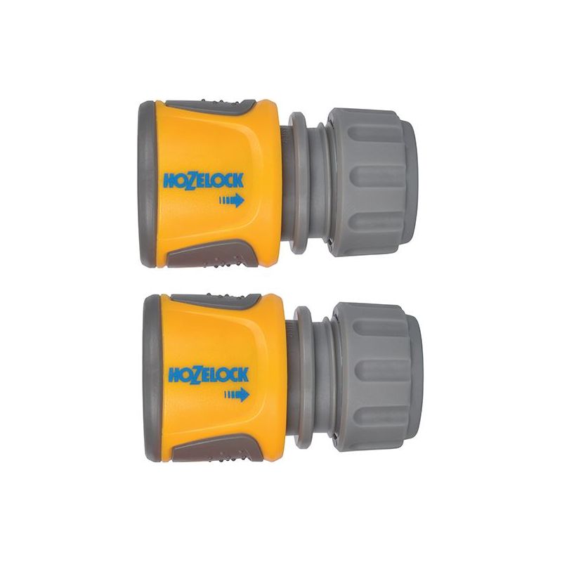 Hozelock 2070 Soft Touch Hose End Connector (Pack 2) Hozelock - RockBottom Northampton