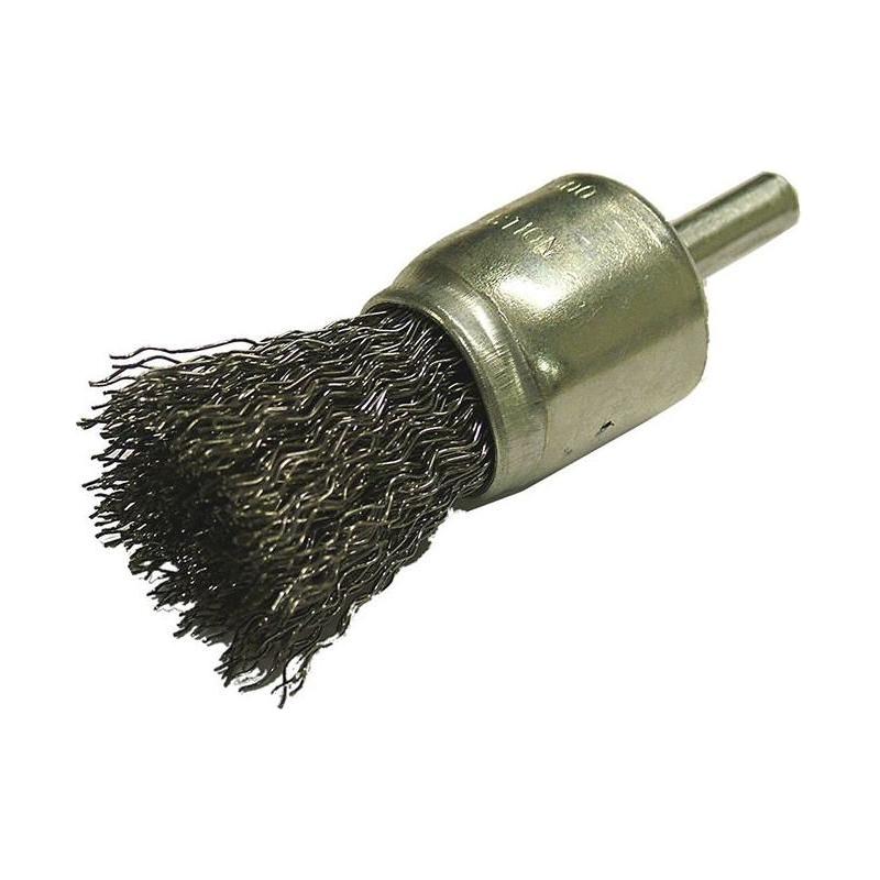 Faithfull Wire End Brush 25mm Flat End Faithfull - RockBottom Northampton