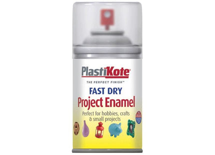 Plastikote Fast Dry Enamel Aerosol Clear 100ml PlastiKote - RockBottom Nothampton