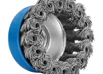 Draper Steel Twist-Knot Wire Cup Brush, 65mm, M14 41447 Draper - Town Tools 