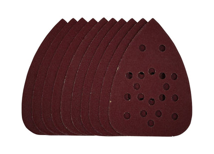 Draper Detail Sanding Sheets with Hook and Loop, 140mm, 120 Grit, SSD3 (Pack of Draper - Town Tools 