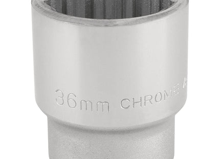 Draper 12 Point Socket, 3/4" Sq. Dr., 36mm 16701 Draper - Town Tools 