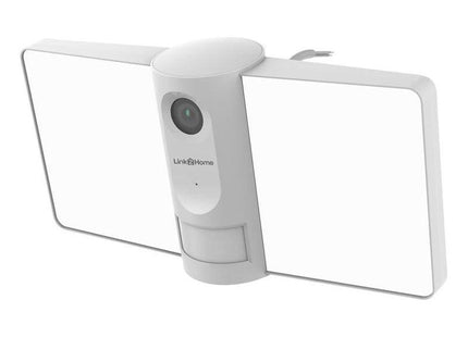 Link2Home Outdoor Smart Floodlight Camera 2K 4MP White Link2Home - RockBottom Northampton