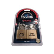 Squire LN4T Lion Brass Padlocks 5-Pin 40mm Twin Pack (2 x LN4KA) Squire - RockBottom Nothampton