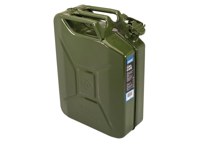 Draper Steel Fuel Can, 20L, Green 07218 Draper - Town Tools 