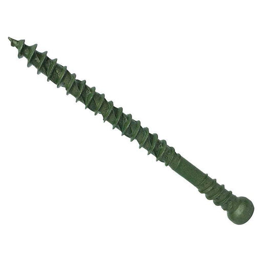 Forgefix ForgeFast TORX® Compatible Decking Screws Reduced Head Green 4.5x60 T15 Tub 500 ForgeFix - RockBottom Northampton