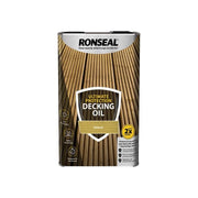 Ronseal Ultimate Protection Decking Oil Natural 5 litre Ronseal - RockBottom Nothampton