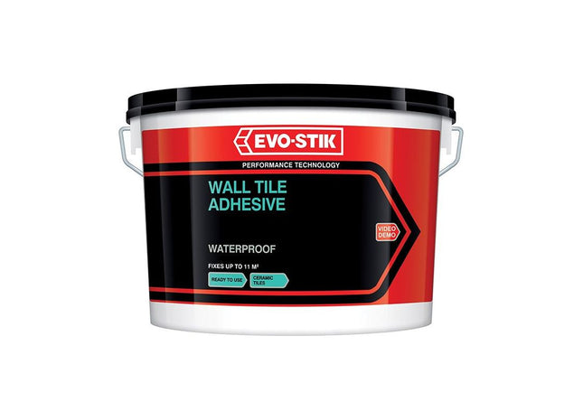 Evo-Stik Waterproof Wall Tile Adhesive 5 litre EVO-STIK - RockBottom Northamptin