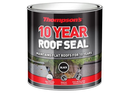 Ronseal Thompson's 10 Year Roof Seal Black 2.5 litre Ronseal - RockBottom Nothampton
