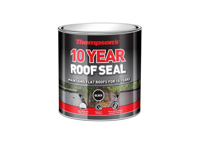 Ronseal Thompson's 10 Year Roof Seal Black 2.5 litre Ronseal - RockBottom Nothampton