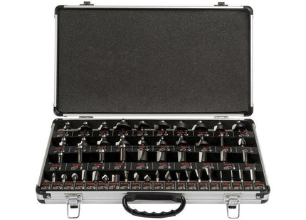 Trend 1/4in TCT Router Bit Starter Set, 50 Piece Trend - RockBottom Northampton