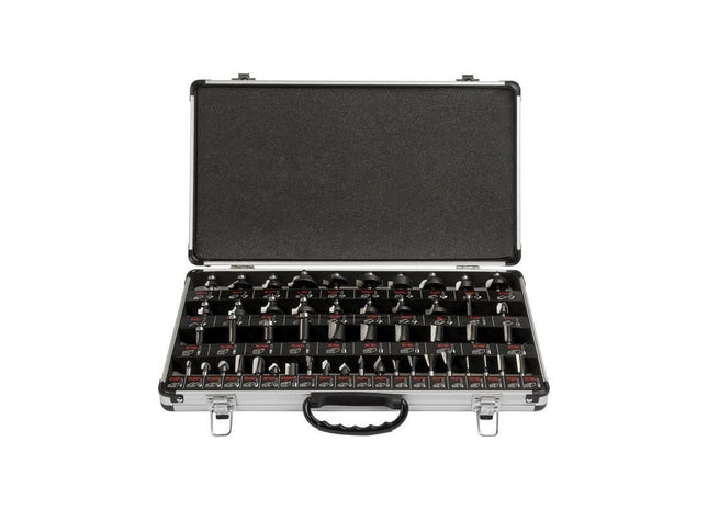 Trend 1/4in TCT Router Bit Starter Set, 50 Piece Trend - RockBottom Northampton