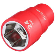 Draper XP1000 VDE Socket, 1/2" Sq. Dr., 24mm Draper - Town Tools