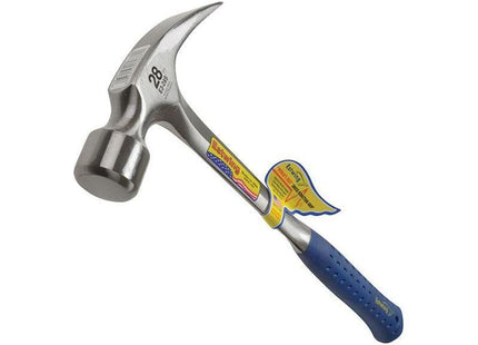 Estwing E3/28S Straight Claw Framing Hammer - Vinyl Grip 784g (28oz) Estwing - RockBottom Northamptin