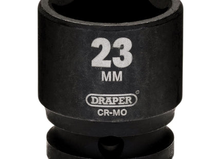 Draper Draper HI-TORQ Metric Impact Socket, 1/2" Sq. Dr., 23mm Draper - Town Tools