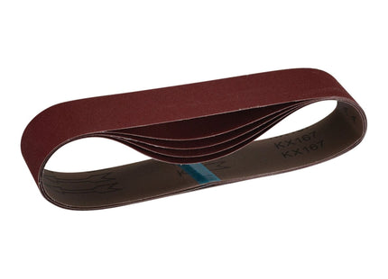 Draper Cloth Sanding Belt, 50 x 686mm, 180 Grit (Pack of 5) 09219 Draper - Town Tools 